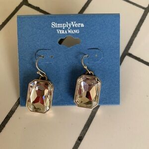 Simply Vera Vera Wang Gold Drop Earrings